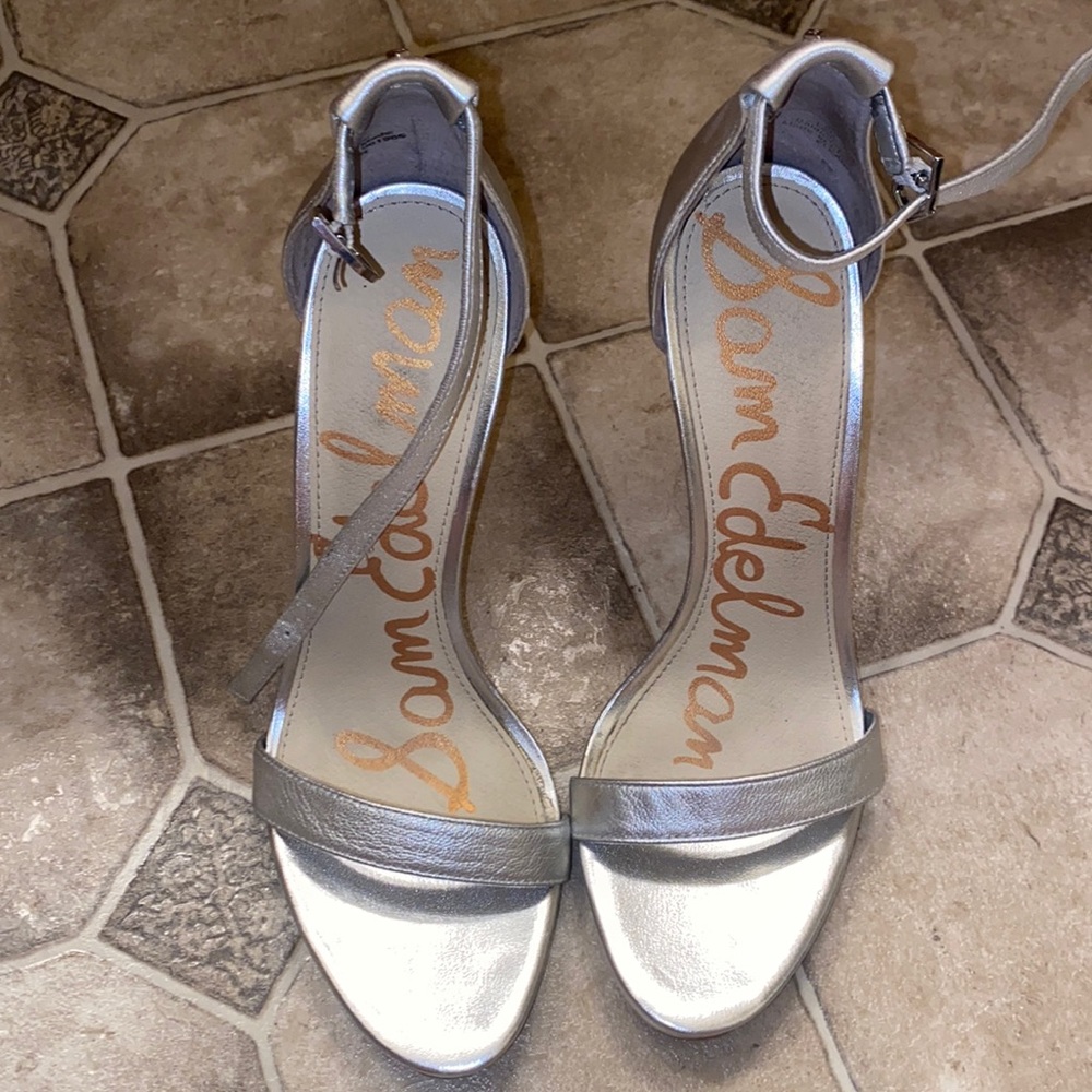 Silver heels